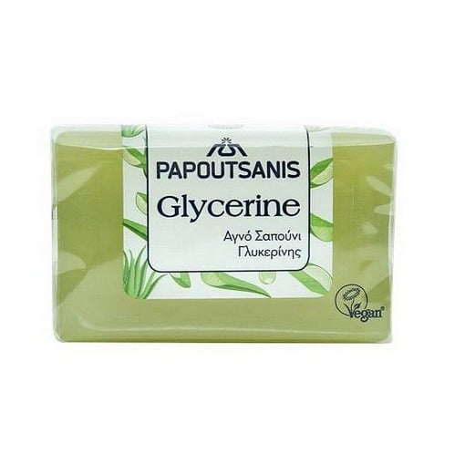 PAPOUTSANIS ΠΡΑΣΙΝΟ ΣΑΠΟΥΝΙ ΓΛΥΚΕΡΙΝΗΣ 125gr