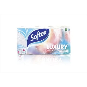 SOFTEX LUXURY 8 ΡΟΛΛΑ  (4ΦΥΛ)