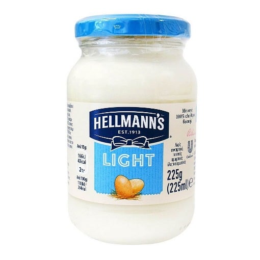 HELLMANNS ΜΑΓΙΟΝΕΖΑ 225ml - (LIGHT)