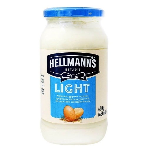 HELLMANNS ΜΑΓΙΟΝΕΖΑ 450ml - (LIGHT)