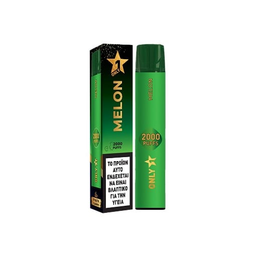 ONLY 1 (MELON) 0% ΝΙΚΟΤΙΝΗ 2000 PUFFS 4.5ml