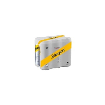 SCHWEPPES ΣΟΔΑ (6x330ml)