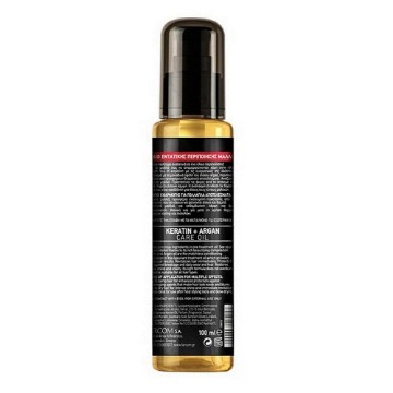 FARCOM HD OIL ΜΑΛΛΙΩΝ 100ml - (KERATIN+ARGAN)
