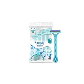 GILLETTE ΞΥΡΑΦΑΚΙΑ SIMPLY VENUS (4τεμ.) - (2DISPLAY RAZOR)