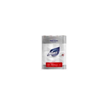 MAXI ΧΑΡΤΙ ΥΓΕΙΑΣ 2φυλλο 57gr. - (40 ΡΟΛΑ) (DECO)