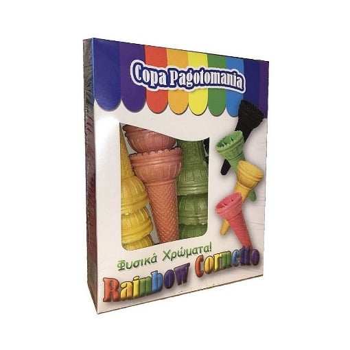 PAGOTOMANIA RAINBOW ΧΡΩΜΑΤΙΣΤΑ ΧΩΝΑΚΙΑ ΠΑΓΩΤΟΥ (16τμχ)