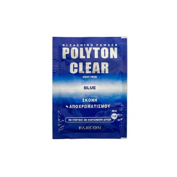 FARCOM ΣΚΟΝΗ ΑΠΟΧΡΩΜΑΤΙΣΜΟΥ POLYTON CLEAR 15gr. - (ΝΤΕΚΑΠΑΖ)