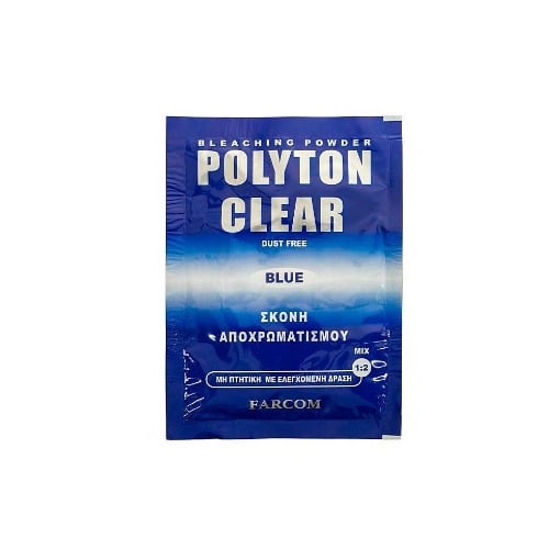 FARCOM ΣΚΟΝΗ ΑΠΟΧΡΩΜΑΤΙΣΜΟΥ POLYTON CLEAR 15gr. - (ΝΤΕΚΑΠΑΖ)