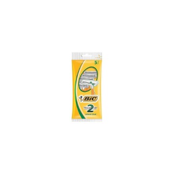 BIC SENSITIVE 2 ΛΕΠΙΔΕΣ 5τεμ. (ΠΡΑΣΙΝΟ) - (TWIN EASY)