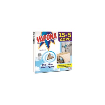 VAPONA ΣΚΟΡΟΚΤΟΝΟ ΧΑΡΤΙ (15+5 ΦΥΛΛΑ ΔΩΡΟ)