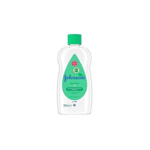 JOHNSONS BABY OIL 300ml - (ALOE VERA)