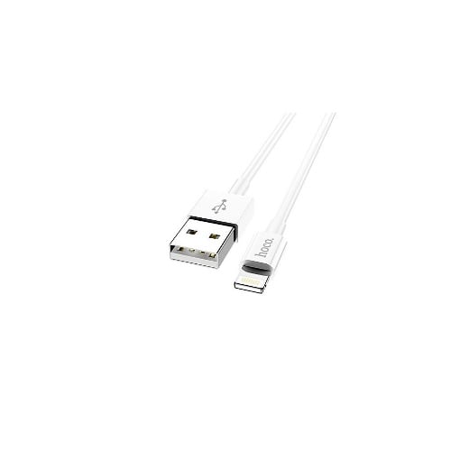 ΚΑΛΩΔΙΟ ΦΟΡΤΙΣΗΣ 1m ΛΕΥΚΟ HOCO X64 LIGHTWEIGHT USB TO LIGHTNING