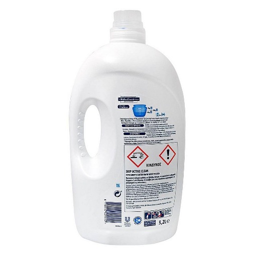 SKIP ΥΓΡΟ ΑΠΟΡΡΥΠΑΝΤΙΚΟ ΡΟΥΧΩΝ ACTIVE CLEAN 64μεζ. (3,2L)