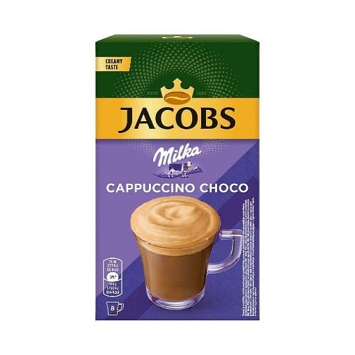 JACOBS STICKS CAPPUCCINO MILKA ΣΤΙΓΜΙΑΙΟΣ 8X15.8G