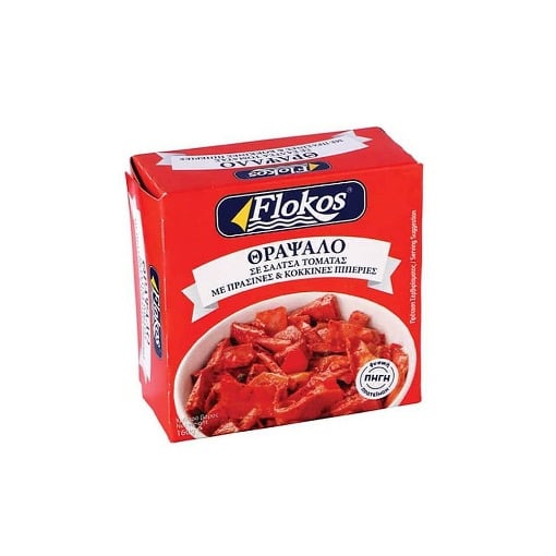 FLOKOS ΘΡΑΨΑΛΟ 160gr. - (ΠΡΑΣΙΝΕΣ ΚΑΙ ΚΟΚΚΙΝΕΣ ΠΙΠΕΡΙΕΣ)
