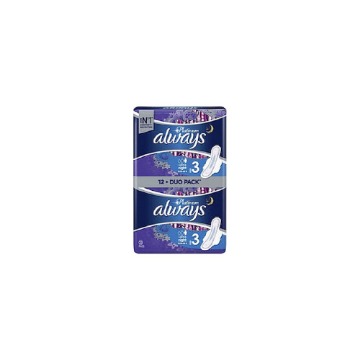 ALWAYS PLATINUM ULTRA NIGHT DUO PACK (12τεμ.)