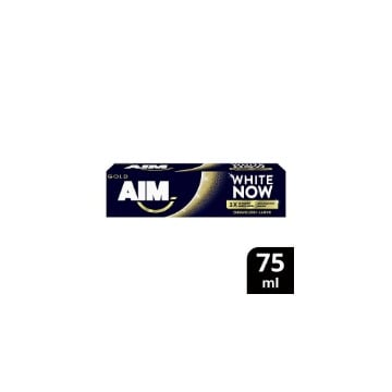AIM ΟΔΟΝΤΟΚΡΕΜΑ WHITE NOW GOLD 75ml