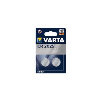 ΜΠΑΤΑΡΙΑ ΛΙΘΙΟΥ VARTA CR2025 (2τμχ)