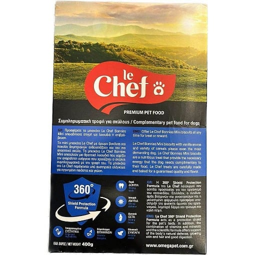 LE CHEF ΜΠΙΣΚΟΤΑ ΜΙΝΙ 400gr