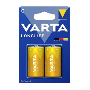 VARTA 4114 ΜΠΑΤΑΡΙΑ ΑΛΚΑΛΙΚΗ LONGLIFE (C) 2ΤΕΜ.