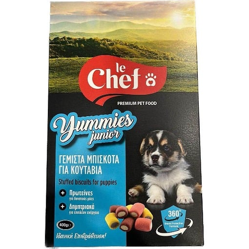 LE CHEF ΜΠΙΣΚΟΤΑ JUNIOR 400gr