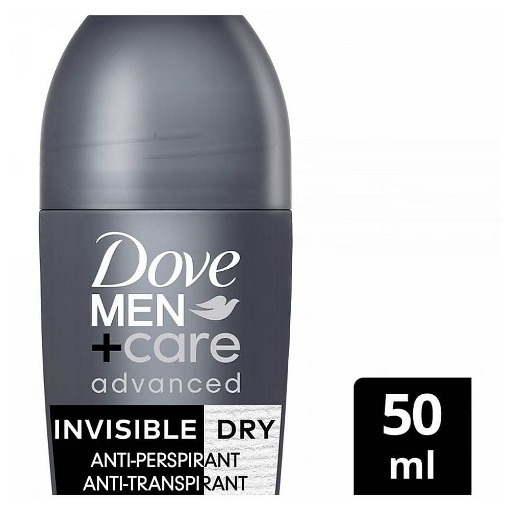 DOVE MEN ΑΠΟΣΜΗΤΙΚΟ ROLL ON ADVANCED INVISIBLE DRY 50ml