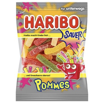 HARIBO ΖΑΧΑΡΩΤΑ 100gr. - (SAURE POMMES)