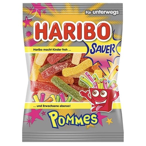 HARIBO ΖΑΧΑΡΩΤΑ 100gr. - (SAURE POMMES)