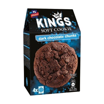 ΑΛΛΑΤΙΝΗ SOFT KINGS COOKIE 160gr. - (DARK CHOCOLATE)