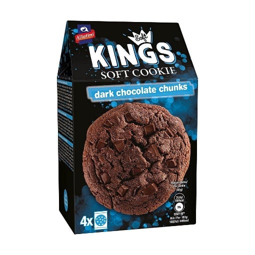 ΑΛΛΑΤΙΝΗ SOFT KINGS COOKIE 160gr. - (DARK CHOCOLATE)