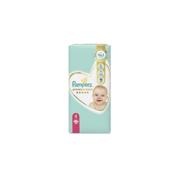 PAMPERS PREMIUM CARE Νο 4 (52τμχ.) - (9-14kg)