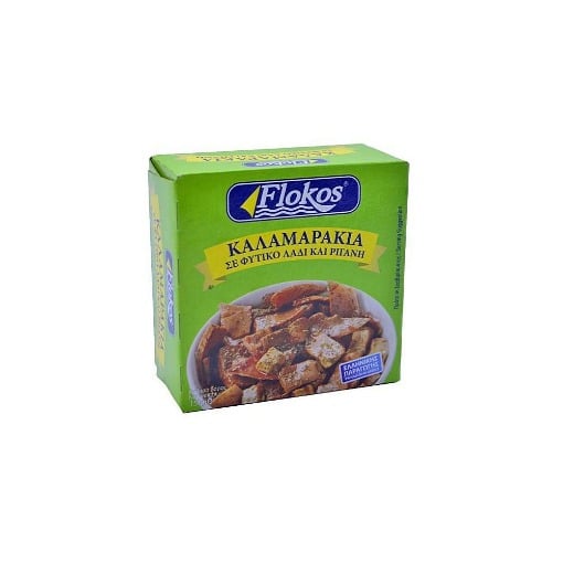 FLOKOS ΚΑΛΑΜΑΡΙ 150gr. - (ΣΕ ΦΥΤΙΚΟ ΛΑΔΙ ΚΑΙ ΡΙΓΑΝΗ)