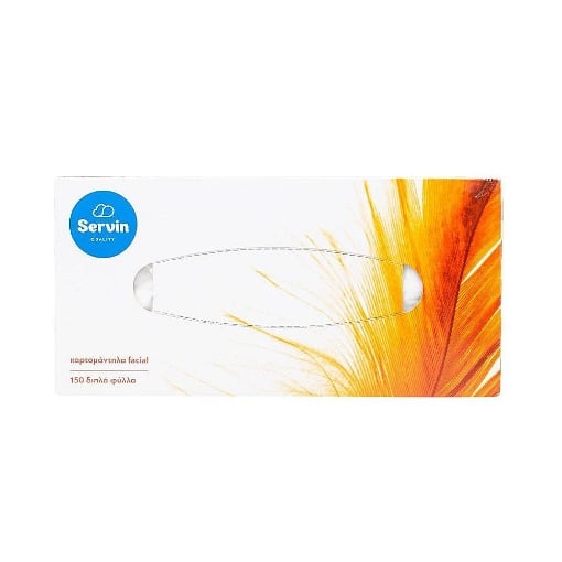 SERVIN ΧΑΡΤΟΜΑΝΤΗΛΑ FACIAL 150ΤΜΧ 2ΦΥΛΛΟ 187gr
