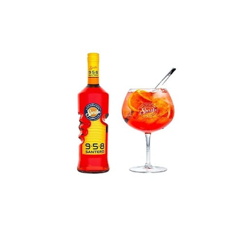 958 SANTERO SPRITZ APERITIVO 1LT (+ΔΩΡΟ ΑΦΡΩΔΗΣ ΟΙΝΟΣ ) (APEROL)