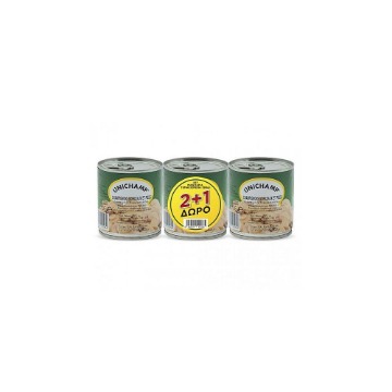 ΣΕΤ ΜΑΝΙΤΑΡΙΑ ΤΕΜΑΧΙΣΜΕΝΑ 185g 2+1 ΔΩΡΟ UNICHAMP
