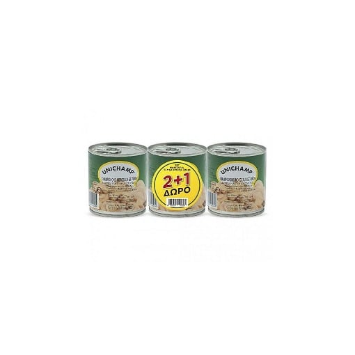 ΣΕΤ ΜΑΝΙΤΑΡΙΑ ΤΕΜΑΧΙΣΜΕΝΑ 185g 2+1 ΔΩΡΟ UNICHAMP