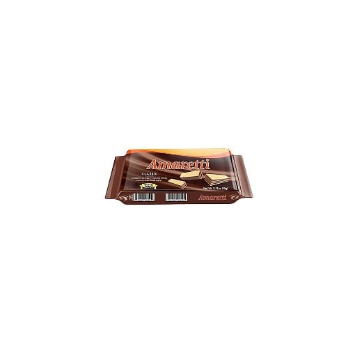 AMARETTI ΓΚΟΦΡΕΤΑ ΜΕ ΓΕΜΙΣΗ ΚΡΕΜΑ ΚΑΚΑΟ 90gr - (CLASSIC)