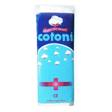 COTONI ΒΑΜΒΑΚΙ ΛΕΥΚΟ 150gr.