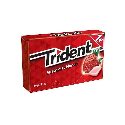 TRIDENT ΦΡΑΟΥΛΑ ΤΣΙΧΛΕΣ ΧΩΡΙΣ ΖΑΧΑΡΗ 23,8g