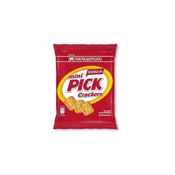 ΠΑΠΑΔΟΠΟΥΛΟΥ MINI PICK CRACKERS 70gr. - (BARBECUE)