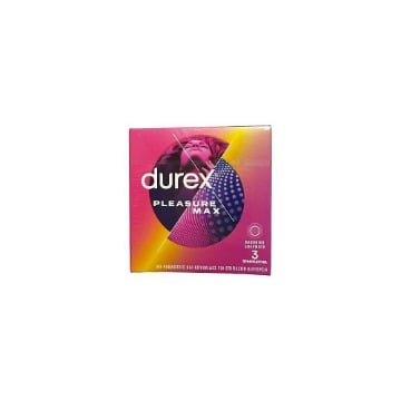 DUREX PLEASURE MAX ΠΡΟΦΥΛΑΚΤΙΚΑ 3τμχ