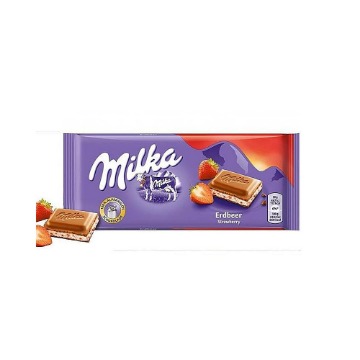 MILKA ΣΟΚΟΛΑΤΑ 100gr. - (STRAWBERRY & YOGURT)