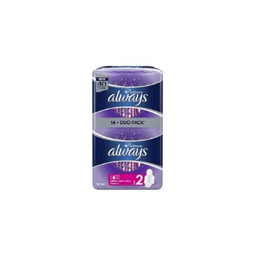 ALWAYS PLATINUM ULTRA SUPER PLUS DUO PACK (14τεμ.)