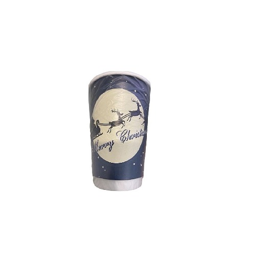ΧΑΡΤΙΝΟ ΠΟΤΗΡΙ XMAS  (25X340ml) ( ΜΕΓΑΛΟ) ΔΙΑΦΟΡΑ ΣΧΕΔΙΑ