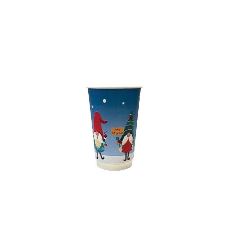 ΧΑΡΤΙΝΟ ΠΟΤΗΡΙ XMAS  (25X340ml) ( ΜΕΓΑΛΟ) ΔΙΑΦΟΡΑ ΣΧΕΔΙΑ
