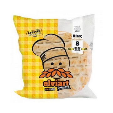 ELVIART ΠΙΤΑ 680gr. - (ΜΕ ΑΛΕΥΡΙ ΚΑΛΑΜΠΟΚΙΟΥ)