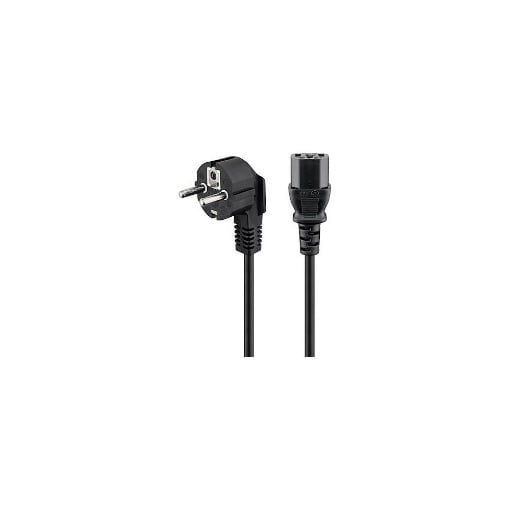 ΚΑΛΩΔΙΟ ΤΡΟΦΟΔΟΣΙΑΣ SCHUKO MALE   1.5m BLACK