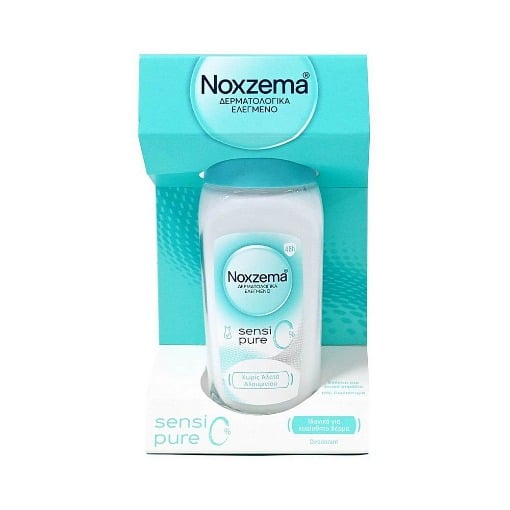 NOXZEMA ΑΠΟΣΜΗΤΙΚΟ ROLL ΟΝ 48h 50ml - (SENSIPURE 0%)  (ΓΥΑΛΙΝΟ)