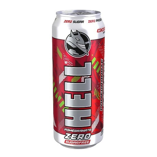 HELL ENERGY DRINK 500ml - (ZERO/POMEGRANATE)