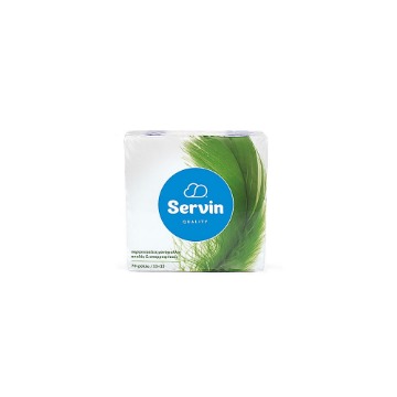SERVIN ΧΑΡΤΟΠΕΤΣΕΤΕΣ 1PLY (33X33cm) - (70 ΦΥΛΛΑ) 130gr.